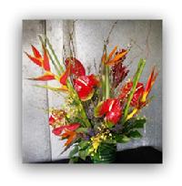 Tropical Floral Arrangement