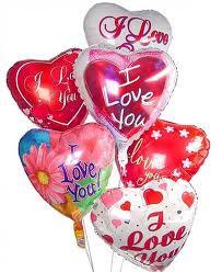 Heart party baloons