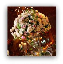 wedding reception flowers