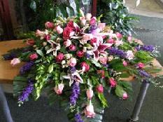 funeral floral arrangement