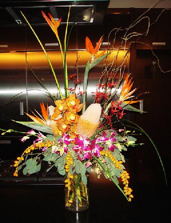 Tropical Flower Arrangement